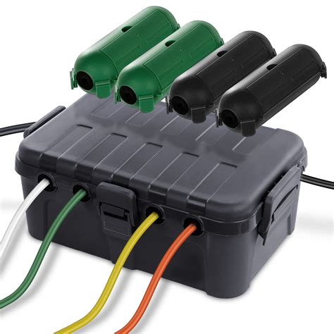 waterproof box enclosure for electrical cord|waterproof outdoor box for plugs.